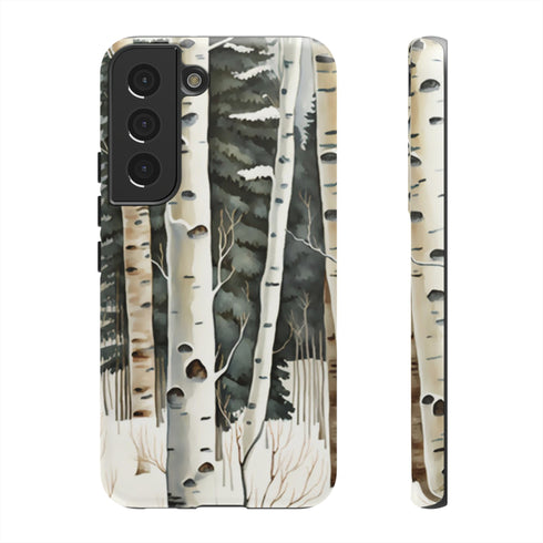 Winter Aspen Trunks - Impact Resistant Phone Case